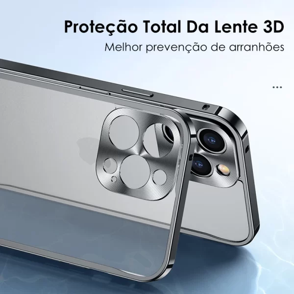 Case iPhone Metal Protect - Feita de Alumínio Aeronáutico - Image 5