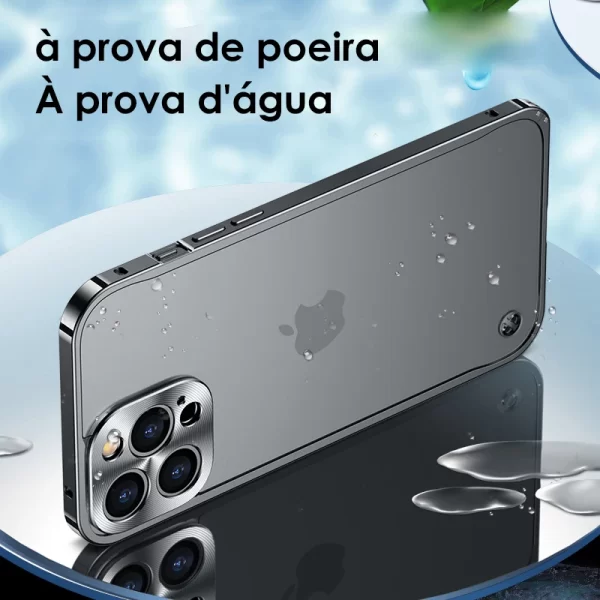 Case iPhone Metal Protect - Feita de Alumínio Aeronáutico - Image 4